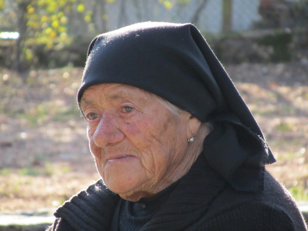 92 years old lady, Fatima