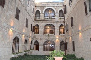 Casa Nova Jerusalem Interior courtyard