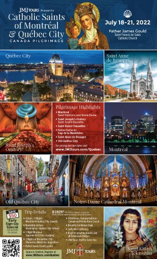 Catholic Saints of Montréal & Québec City | July 18-22, 2022