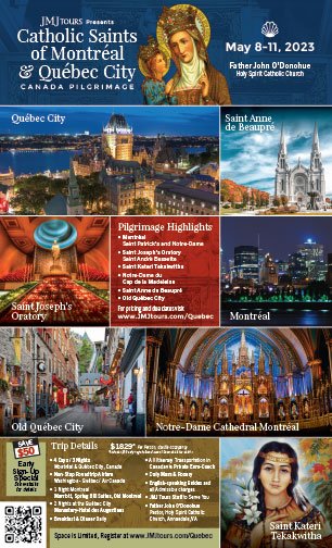 Catholic Saints of Montreal & Quebec city