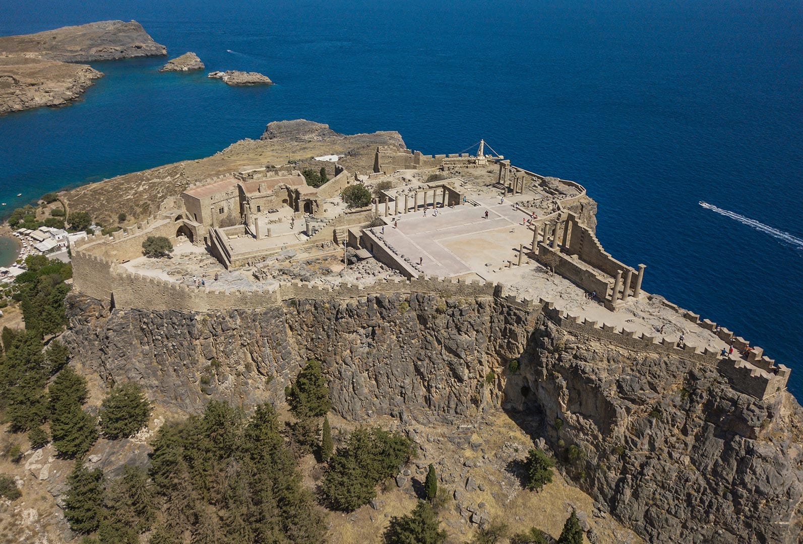Lindos Acropolis, Rhodes, Greece